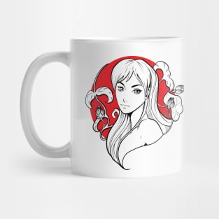 Manga Red Sun Girl #1 Mug